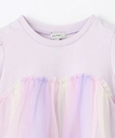 ANY KIDS レインボー チュール チュニック