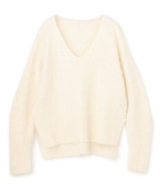 uncrave アルパカニット Vネックトップス