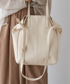 russet 【2025AW新作】《WEB限定》レザー2WAYトートバッグ(CE-1584-WEB)