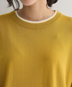 Green Parks 冷やっとすずやかレイヤーニットプルオーバ