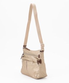 LA BAGAGERIE モノグラム　スクエアナイロンショルダー　Sサイズ