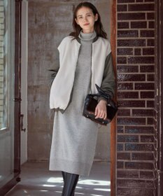 23区 フェイクファー2WAY ショルダー バッグ