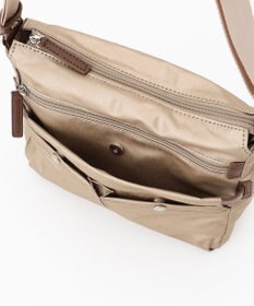 LA BAGAGERIE モノグラム　スクエアナイロンショルダー　Sサイズ