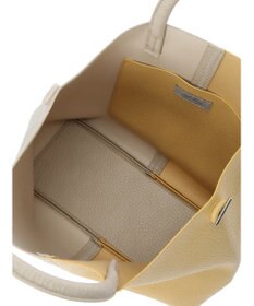 Green Parks ・ｃａｃｈｅ　ｃａｃｈｅ　バイカラーフェイクレザートート