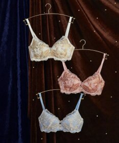 une nana cool 箔プリントレースがキラキラブラ