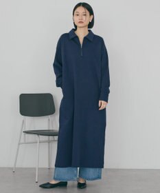 AMERICAN HOLIC 【選べる丈】ハーフZIPワンピース