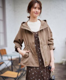 ANY SIS L 【撥水】フーディショート ブルゾン