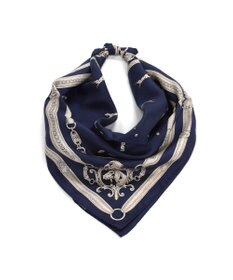 Marca 【Marcaオリジナル】ドッグ 小判 シルクツイル スカーフ