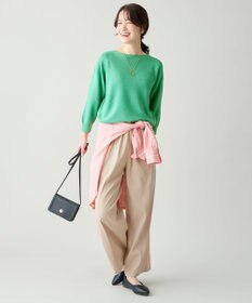 ANY アクリルガーターニット