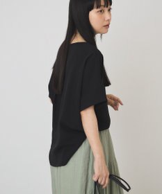 AMERICAN HOLIC 【予約】【WEB限定】イージーケア+接触冷感バックタック半袖プルオーバー