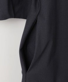 自由区 S 【WEB限定・洗える】カラミストレッチパフスリーブ ワンピース