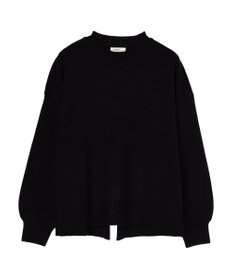 earth music&ecology アンチピリングバックスリットプルオーバー