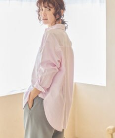 AMERICAN HOLIC ＵＶカットリサイクルコットンオックスシャツ