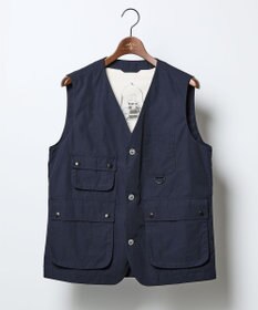 JOSEPH ABBOUD MOUNTAIN 【軽量・テ―ム・ヤルビーコラボ】プリント ワックスクロス ベスト