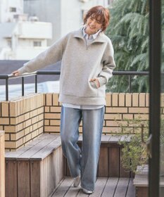 AMERICAN HOLIC ＵＶカットリサイクルコットンオックスシャツ