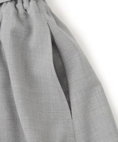 23区 【洗える】TWマットクロス シャツワンピース