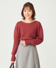 ANY SIS L 【洗える】アレンジRIB ニット