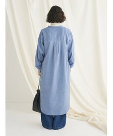 CRAFT STANDARD BOUTIQUE コーデュロイリブ付きワンピース