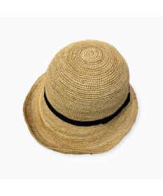 林八百吉商店 un chapeau　エッジアップラフィアハット