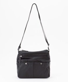 LA BAGAGERIE モノグラム　スクエアナイロンショルダー　Sサイズ