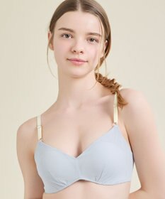 une nana cool 【リニューアル】364ブラ シンプル ノンワイヤーブラ