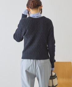 AMERICAN HOLIC ケーブルニットカーディガン