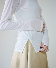 #Newans 【洗濯機可／ 前後着用可】 シアーベロアプルオーバー