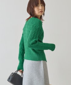 AMERICAN HOLIC ケーブルニットカーディガン