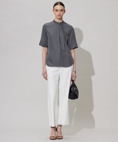 ICB 【接触冷感・UVカット・透け防止・吸水速乾・洗える】 シェルタリングドライオックス ワイドパンツ