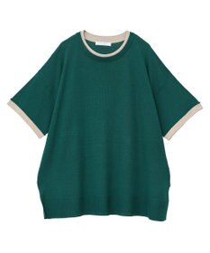 Green Parks 冷やっとすずやかレイヤーニットプルオーバ