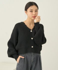 earth music&ecology アソートキラキラボタンカーディガン
