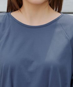 Tiaclasse L 【接触冷感・UVカット・吸水速乾・洗える】 ラグランスリーブトップス