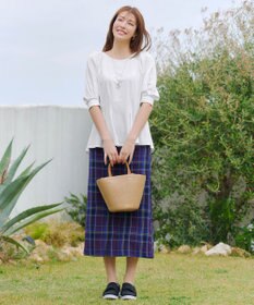 Tiaclasse L 【接触冷感・UVカット・吸水速乾・洗える】 ラグランスリーブトップス