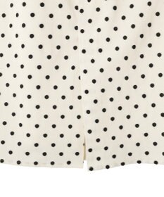 YECCA VECCA ドット柄バルーンキャミワンピース