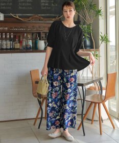 Tiaclasse L 【接触冷感・UVカット・吸水速乾・洗える】 ラグランスリーブトップス