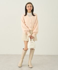 earth music&ecology アソートキラキラボタンカーディガン