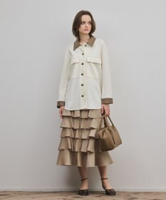 GRACE CONTINENTAL ティアードフリルスカート