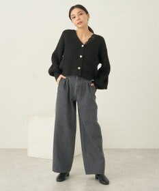 earth music&ecology アソートキラキラボタンカーディガン