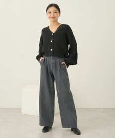 earth music&ecology アソートキラキラボタンカーディガン