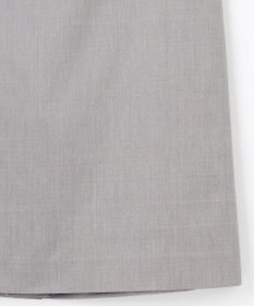 23区 L 【洗える/セットアップ対応】グロッシーコットンシャンブレー タイトスカート