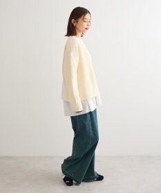 Green Parks かのこ編モックネックニットプルオーバー