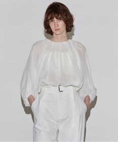 NAVE 【Nave　洗える】ボリュームボイル ブラウス