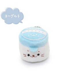 Mother garden しろたん 白いもの マスコットキーホルダー 《ヨーグルト》 単品