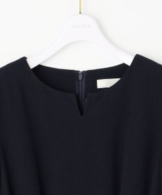 ANY SIS 【洗える】パール調ラインフレア ワンピース