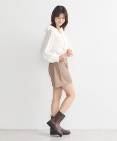 earth music&ecology ラッフルフリルシャツ