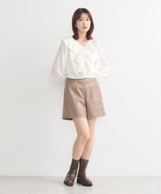 earth music&ecology ラッフルフリルシャツ