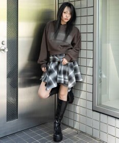 WEGO グラフィックショートパーカー