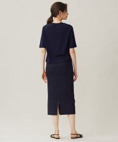 自由区 【アンサンブル対応・洗える】ポルカドットプリント プルオーバー