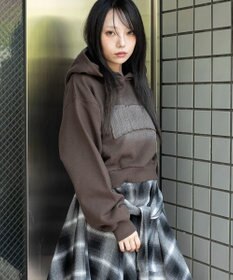 WEGO グラフィックショートパーカー