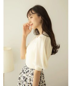 earth music&ecology シアーパワショルニットプルオーバー